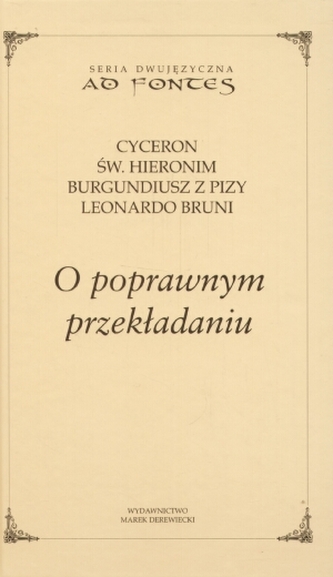 O poprawnym przekładaniu O poprawnym przekładaniu