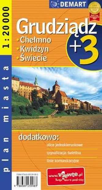 Grudziądz plan miasta + 3