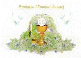 Pamiątka I Komunii Świętej (kielich)
