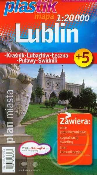 Lublin. Plan miasta