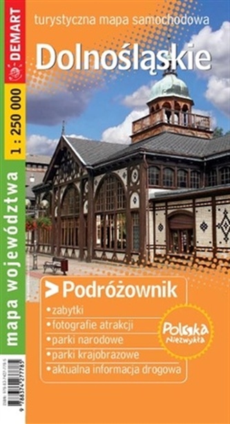 Dolnośląskie - turystyczna mapa samochodowa