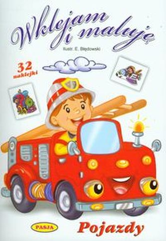 Wklejam i maluję. Pojazdy Wklejam i maluję. Pojazdy