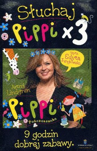Słuchaj Pippi x 3. Książka audio CD MP3 Słuchaj Pippi x 3. Książka audio CD MP3