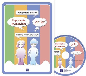 Poprawnie wymawiam kr gr + płyta CD