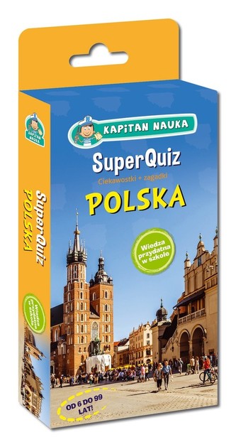 Kapitan Nauka. SuperQuiz. Polska