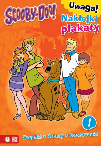 Scooby-Doo! Zagadki i rebusy. Kolorowanka 1