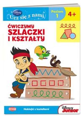 Disney uczy. Ćwiczymy szlaczki i kształty. Poziom 1 (UDE-6)