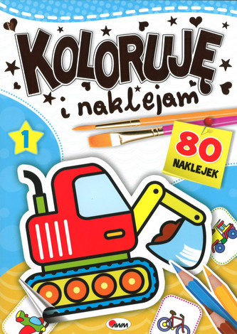 Koloruję i naklejam. Część 1