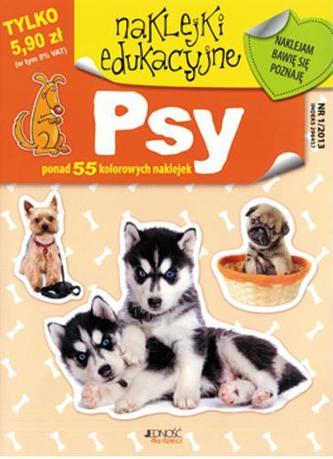 Naklejki edukacyjne. Psy Naklejki edukacyjne. Psy