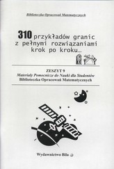 310 przykładów granic z pełnymi rozwiązywaniami