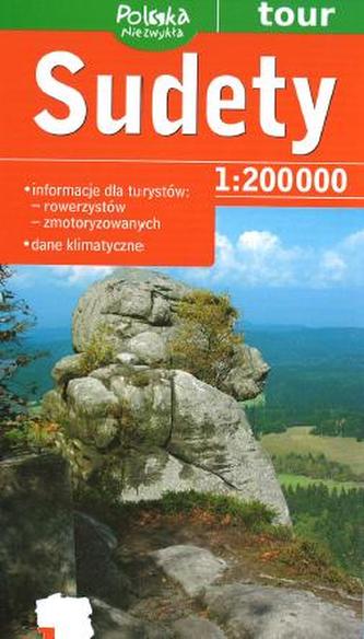 Sudety. Mapa turystyczna 1:200 000