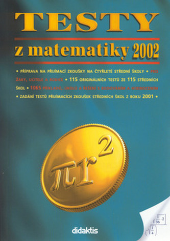 Testy z matematiky 2002 : 2002 (Petra Červinková, 2001)