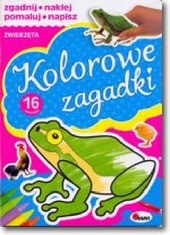 Kolorowe zgadywanki. Zwierzęta