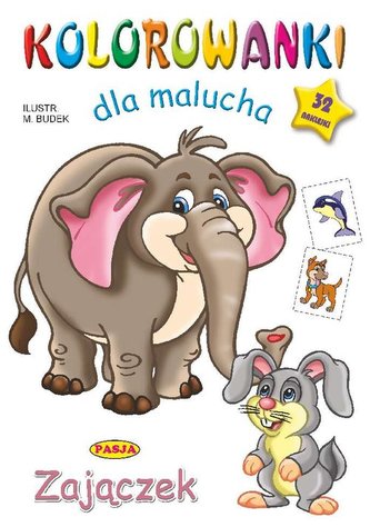 Kolorowanki dla malucha    Zajączek