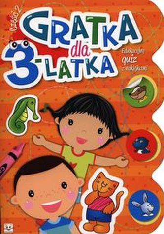 Gratka dla 3-latka. Część 2, Edukacyjny Quiz z naklejkami
