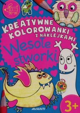 KOLOROWANKA WESOŁE STWORKI AVANTI 9788365276124