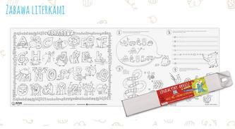 Arkusz edukacyjny Moje ABC Zabawa literkami