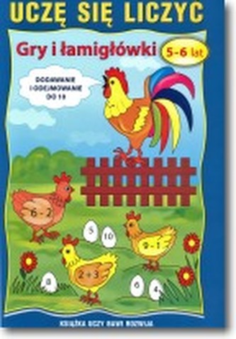 Uczę się liczyć. Gry i łamigłówki 5-6 lat