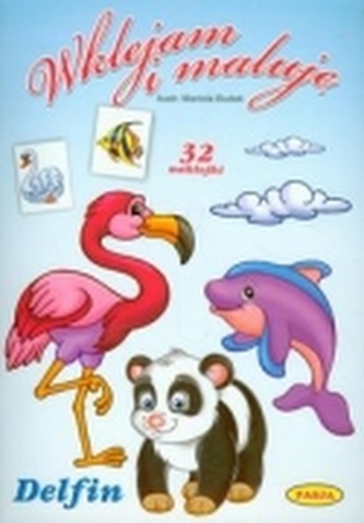 Wklejam i maluję. Delfin