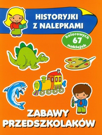 Historyjki z nalepkami Zabawy przedszkolaków