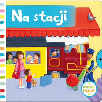 Na stacji. Pociągnij i przesuń Na stacji. Pociągnij i przesuń