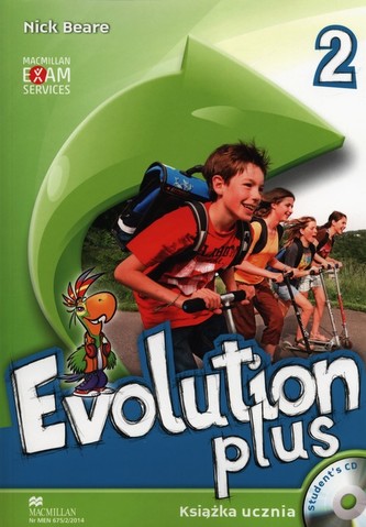 Evolution plus 2. Student’s Book (Książka ucznia) + płyta CD
