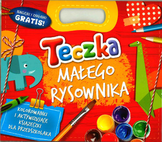 Teczka małego rysownika. Kolorowanki i aktywizujące książeczki dlaprzeczkolaka