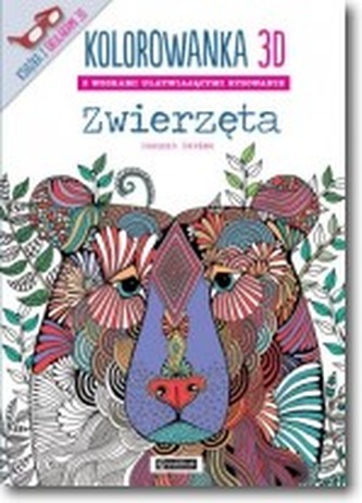 Kolorowanka 3D. Zwierzęta Kolorowanka 3D. Zwierzęta