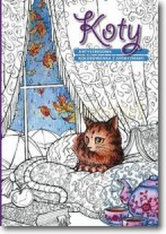Koty. Kolorowanka
