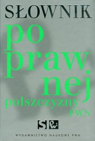 Słownik poprawnej polszczyzny PWN z płytą CD