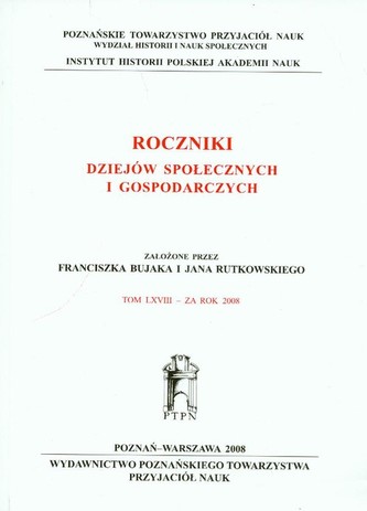 Roczniki dziejów społecznych i gospodarczych