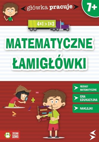 Główka pracuje Matematyczne łamigłówki