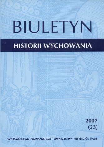 Biuletyn Historii Wychowania 2007 (23)