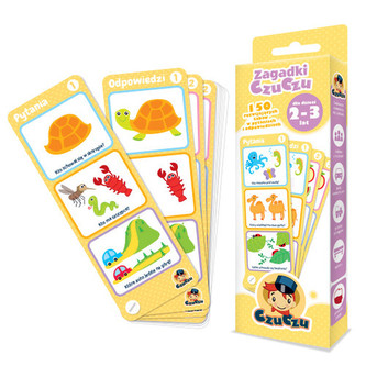 Zagadki CzuCzu dla dzieci od 2-3 lat
