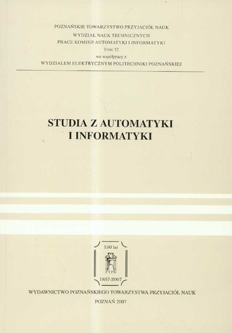 Studia z automatyki i informatyki Tom 32