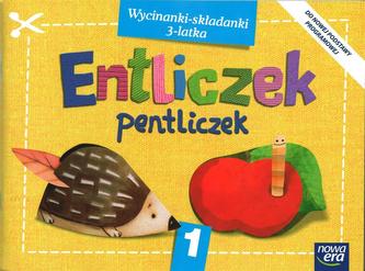 Entliczek Pentliczek 1 Wycinanki-składanki 3-latka