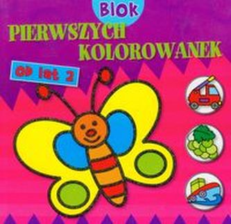 Blok pierwszych kolorowanek od lat 2
