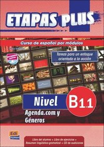 Etapas Plus B1.1 Podręcznik z ćwiczeniami + CD Etapas Plus B1.1 Podręcznik z ćwiczeniami + CD