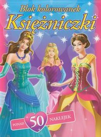 Blok kolorowanek Księżniczki