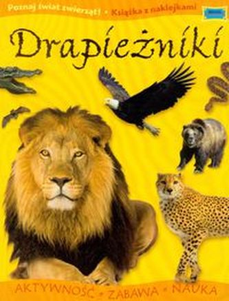 Drapieżniki książka z naklejkami