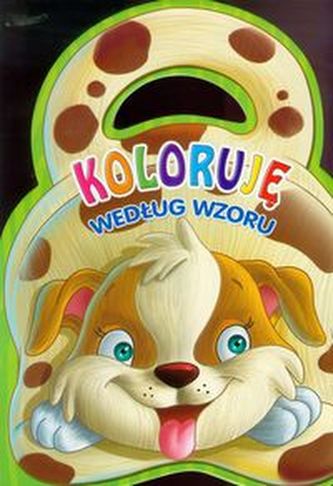 Koloruję według wzoru Pies