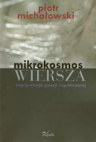 Mikrokosmos wiersza Mikrokosmos wiersza