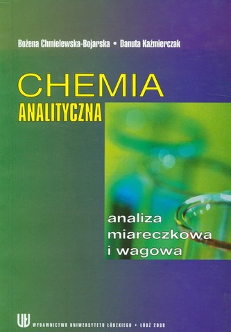 Chemia analityczna Chemia analityczna