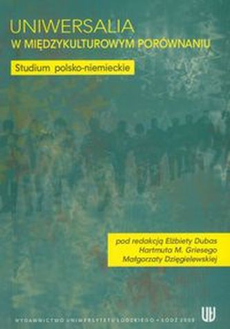 Uniwersalia w międzykulturowym porównaniu