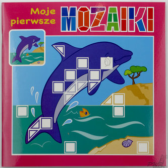 Moje pierwsze mozaiki - różowa