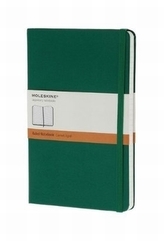 Notes Moleskine Classic L w linie zielony