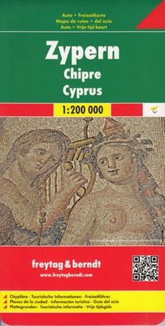 Cypr mapa 1:200 000 Cypr mapa 1:200 000