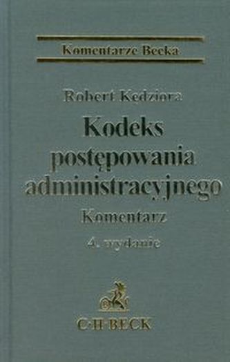 Kodeks postępowania administracyjnego Komentarz