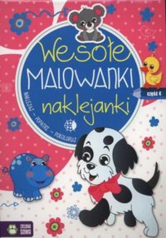 Wesołe malowanki naklejanki Część 4