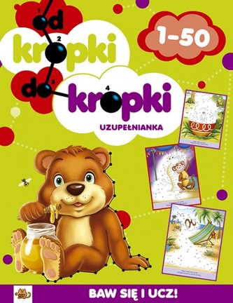 Od kropki do kropki 1-50 uzupełnianka